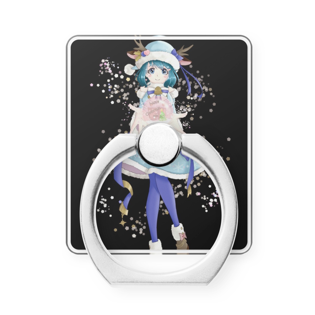 てぃっしゅけーき先生のさくあ Xmas ver. スマホリング
