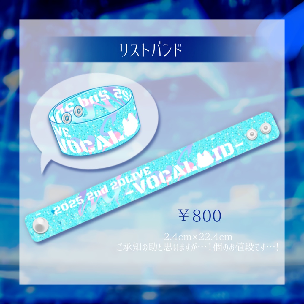 【2025🪩LIVEグッズ(2nd)】