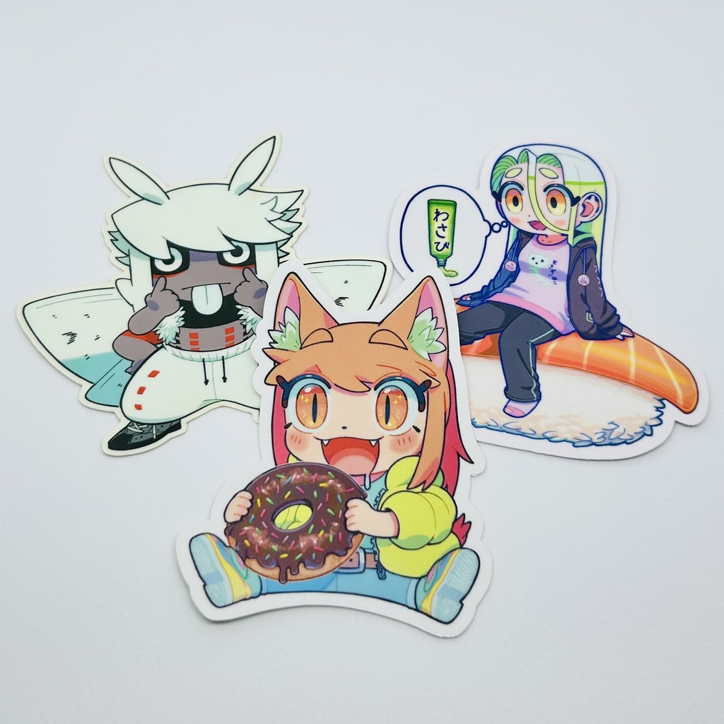 ステッカー3種セット