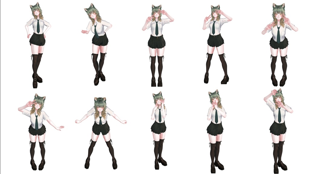 【MA対応!】Mie専用ポーズ26種入り!!!