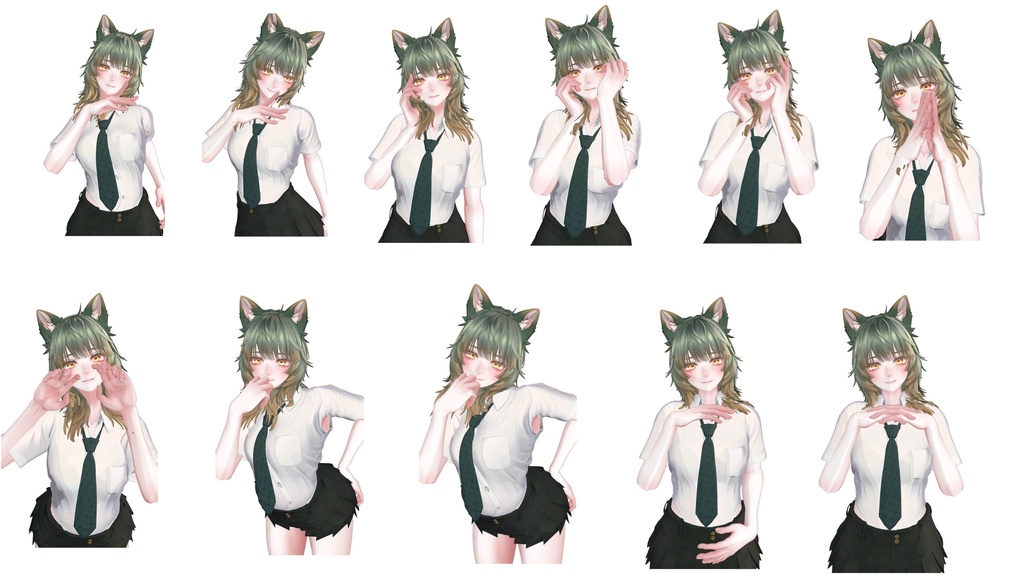 【MA対応!】Mie専用ポーズ26種入り!!!