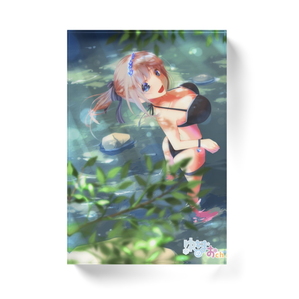 ゆきのまおデビュー500日記念アクリルブロック