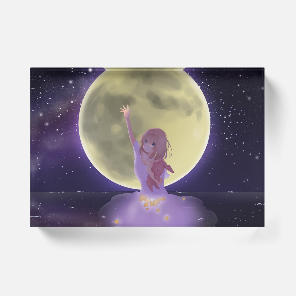 ゆきのまおデビュー3周年アクリルブロック