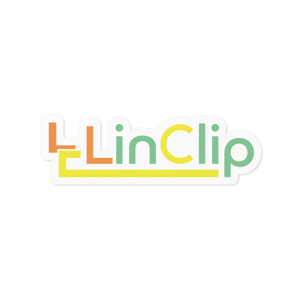 【デビュー６周年】LinClipロゴステッカー
