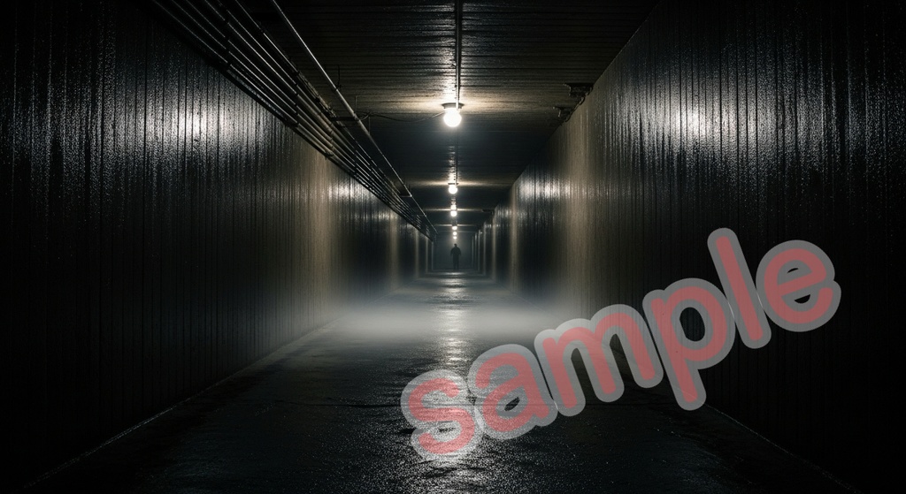 ① 『心霊トンネルの低周波 Horror BGM＋素材セット」