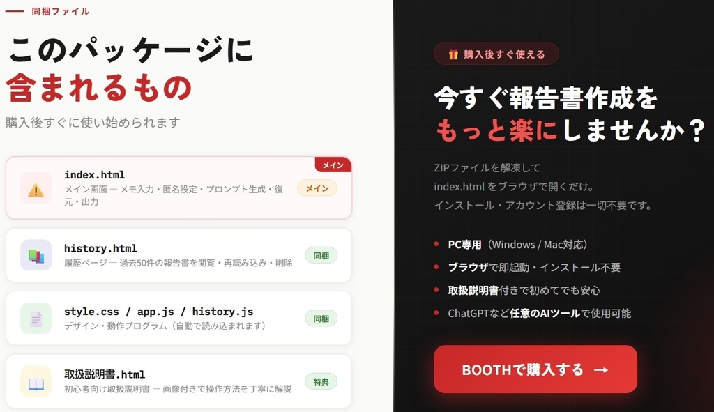 匿名AIヒヤリハット・事故報告書|介護・医療スタッフ向け AI報告書自動作成ツール(PC用・ブラウザで即起動)