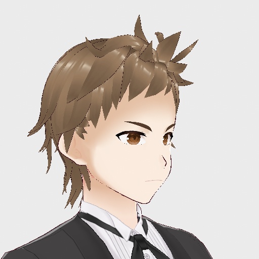 【VRoid】メンズショートヘアプリセット
