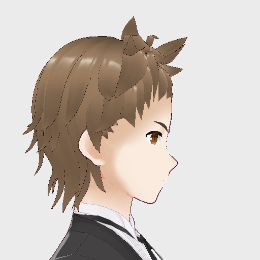 【VRoid】メンズショートヘアプリセット