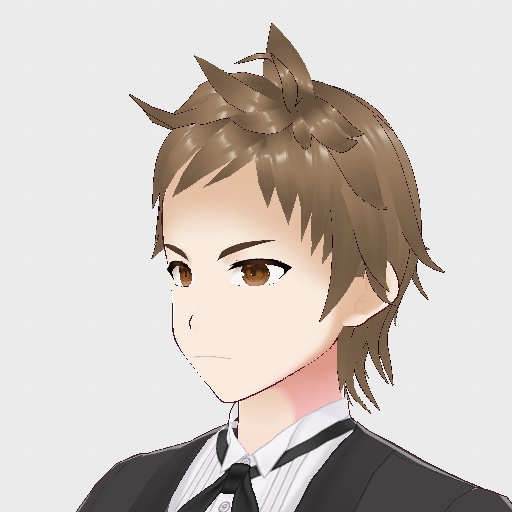 【VRoid】メンズショートヘアプリセット