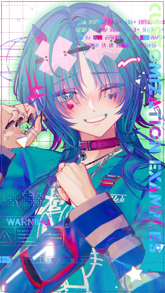 【墨惺対応】VividToxic MakeUp Texture&Eye Texture For Bokusei