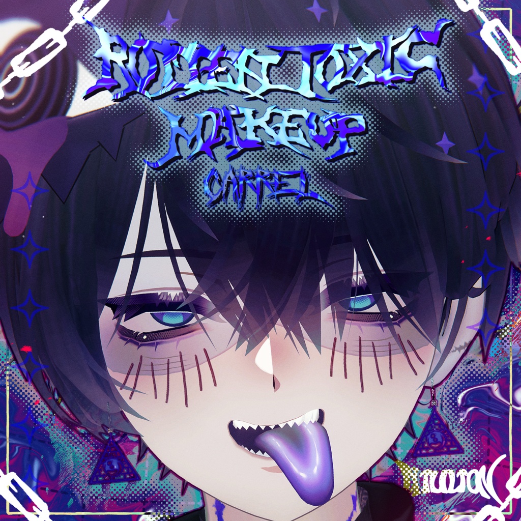 【セール中‼️】【carre対応】RottenToxic MakeUp Texture&Eye Texture For carre