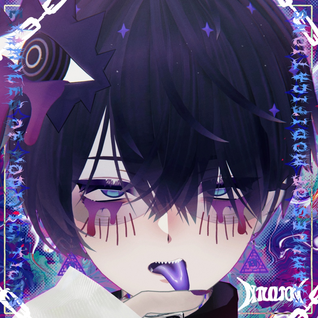 【セール中‼️】【carre対応】RottenToxic MakeUp Texture&Eye Texture For carre