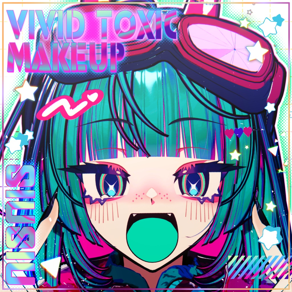 【セール中‼️】【SiuSiu対応】VividToxic MakeUp Texture&Eye Texture For SiuSiu