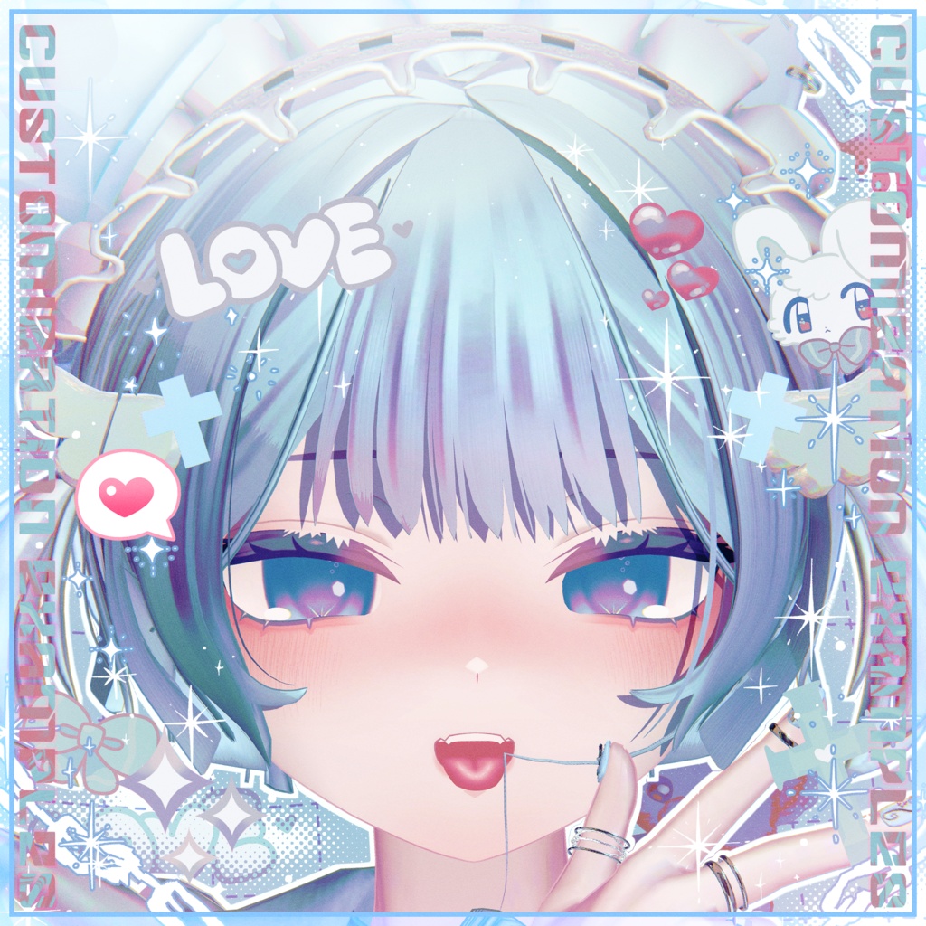 【セール中‼️】【グレイプニル対応】CottonSugar MakeUp Texture&Eye Texture For Gleipnir