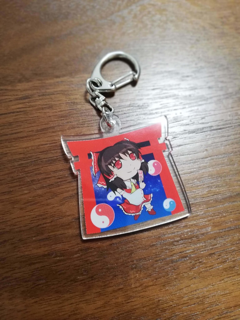 レイマリリバーシブルアクリルキーホルダー