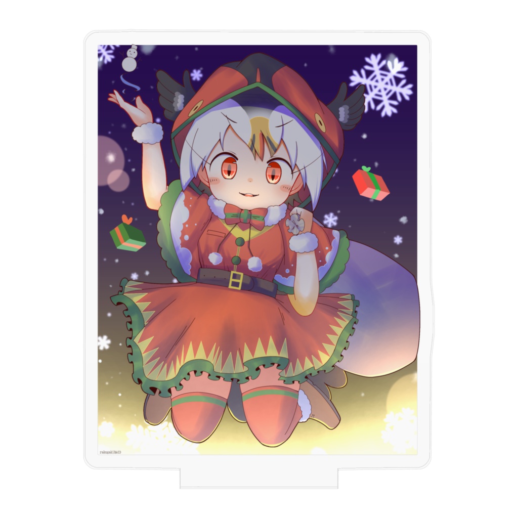 クリスマス仕様パフィンちゃんアクリルフィギュア