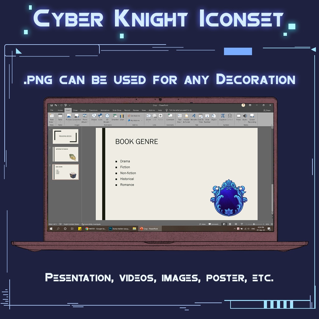 Cyber Knight Iconset | Desktop/ Phone icons | Window, Android