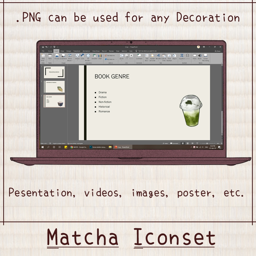 Matcha Iconset | Desktop/ Phone icons | Window, Android