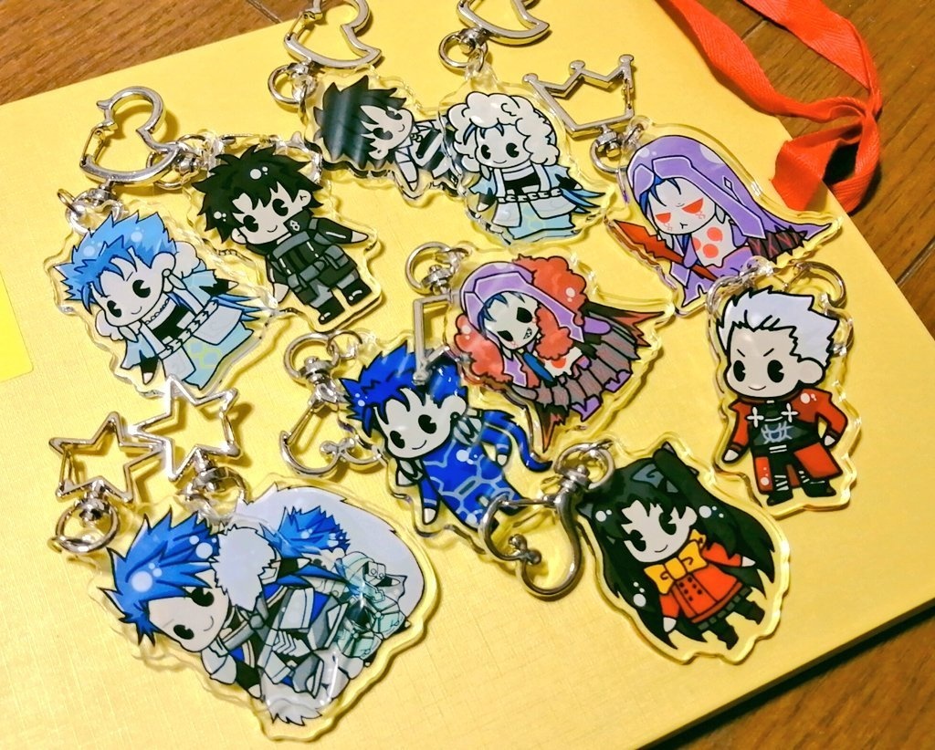 FGO★アクリルキーホルダー