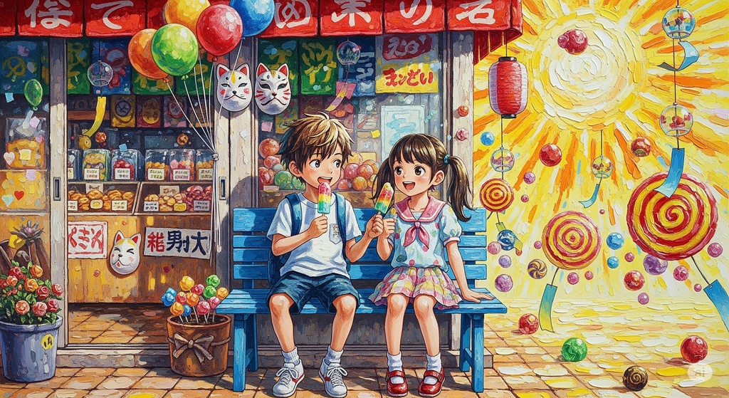 ひとくちのなつ（横サイズ）