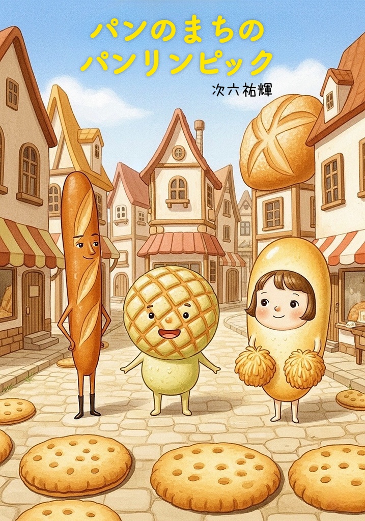 【絵本】パンのまちのパンリンピック
