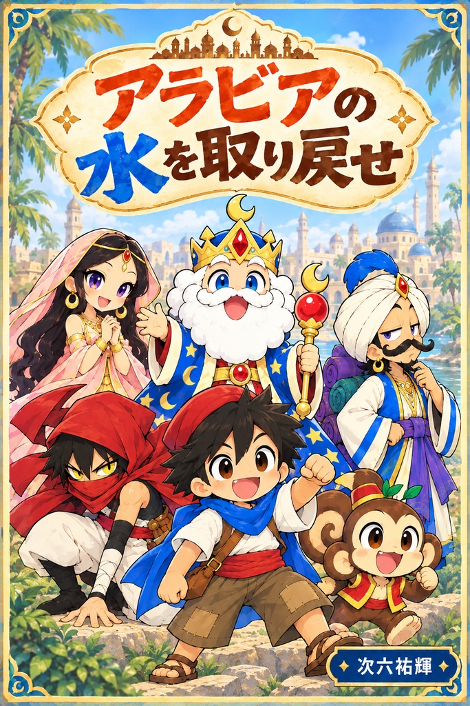 漫画『アラビアの水を取り戻せ』