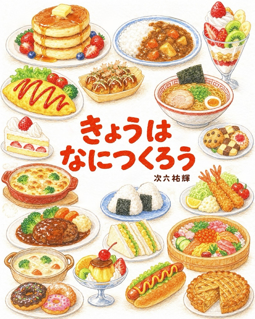 絵本『きょうはなにつくろう』