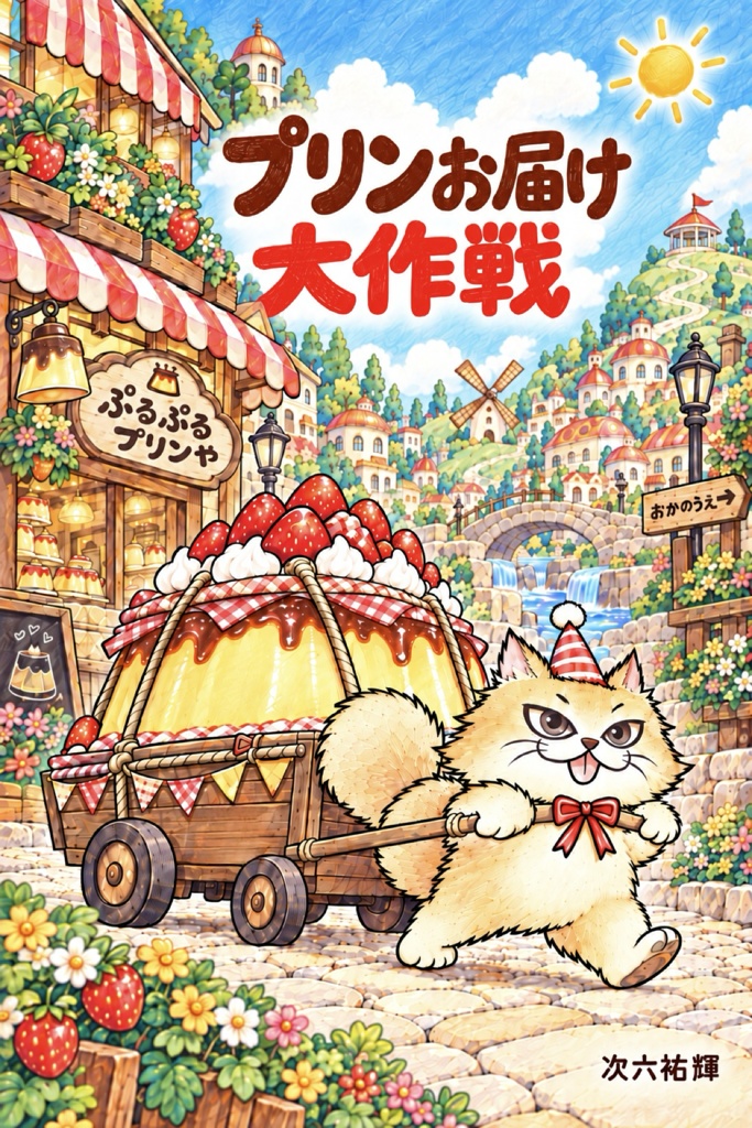 漫画『プリンお届け大作戦』