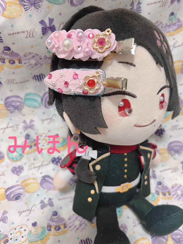 ホイップヘアピン 前髪クリップ 2点セット