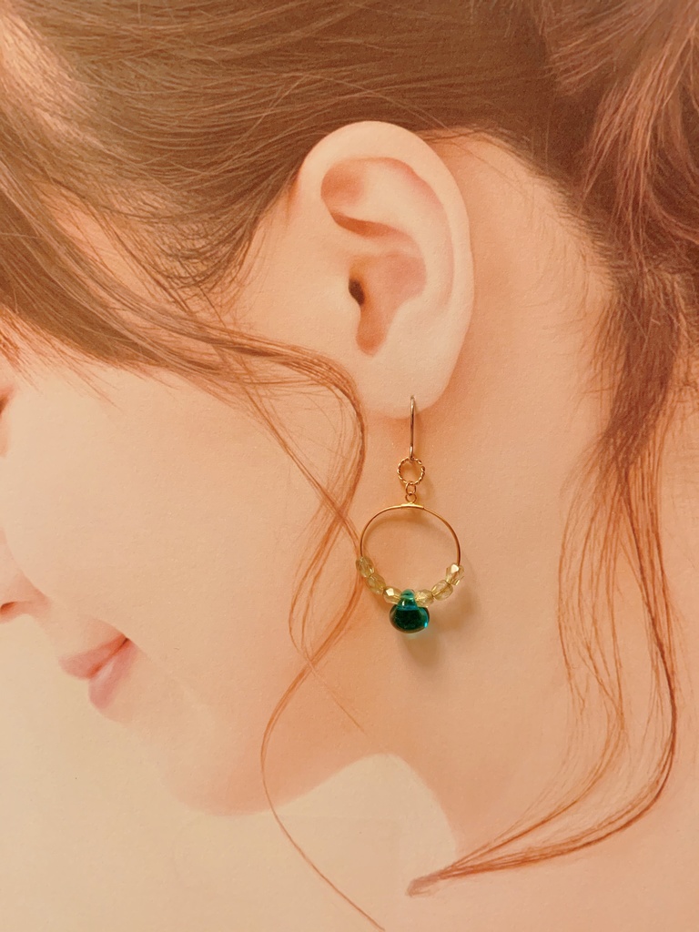 竹谷私服イメージイヤリング/ピアス