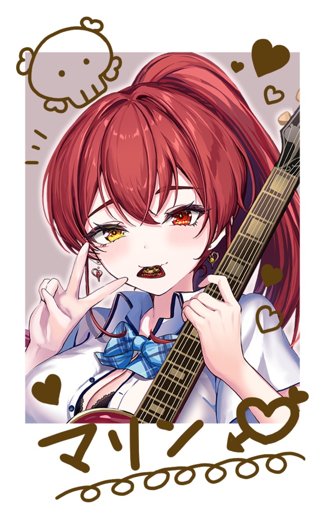 【ワケアリ】マリン船長 箔押しチェキ