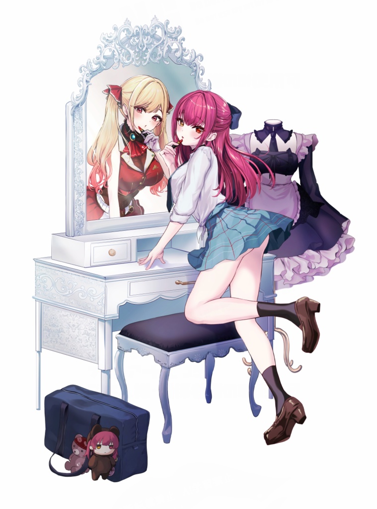 【ホロクル11th新作】マリン×海夢アクリルスタンド