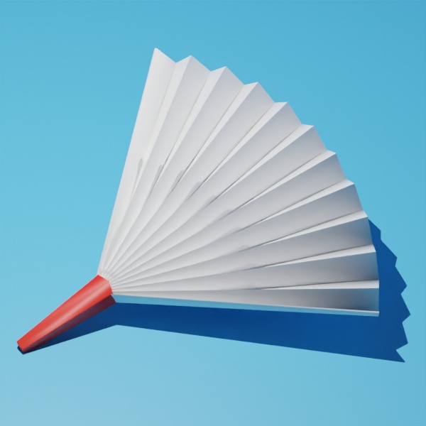 【シンプル3Dモデル】ハリセン