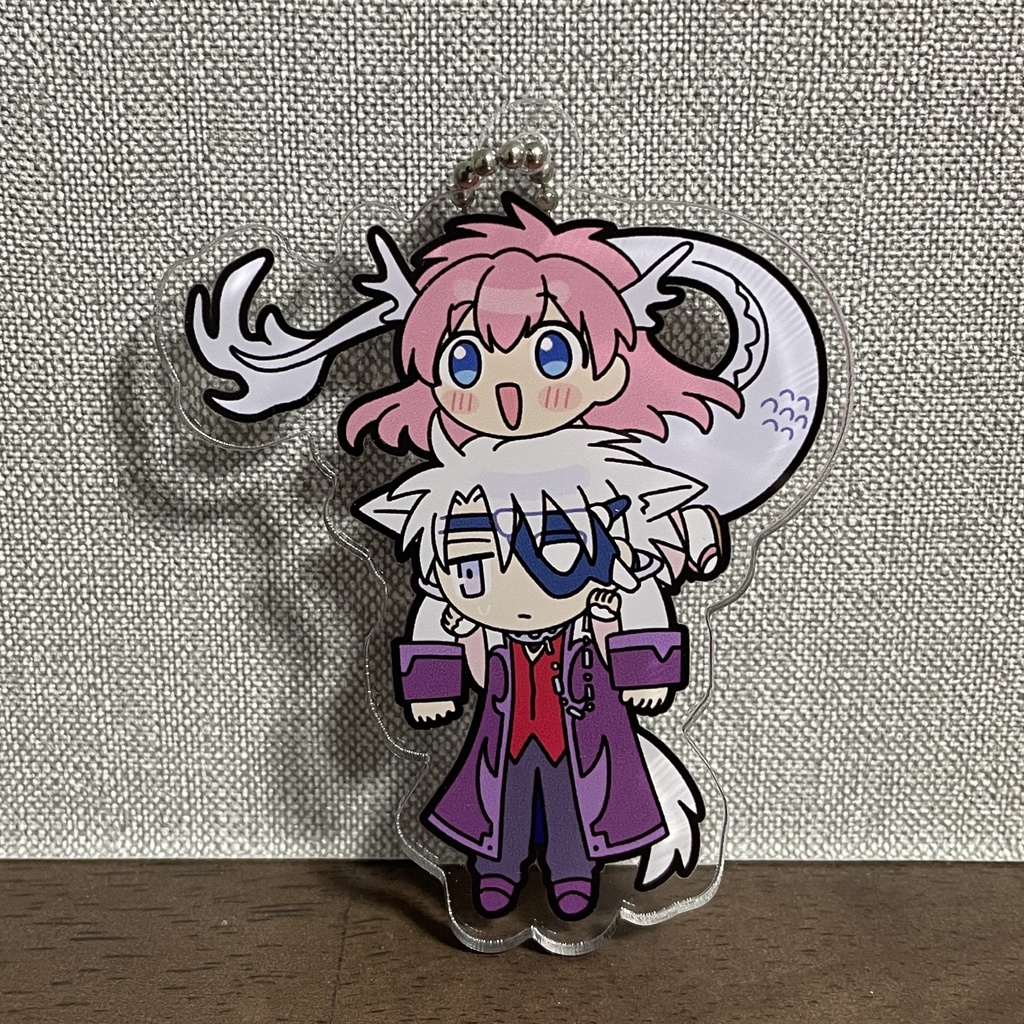 【ぎゃらすく2】辰ミル＆犬レスアクリルキーホルダー
