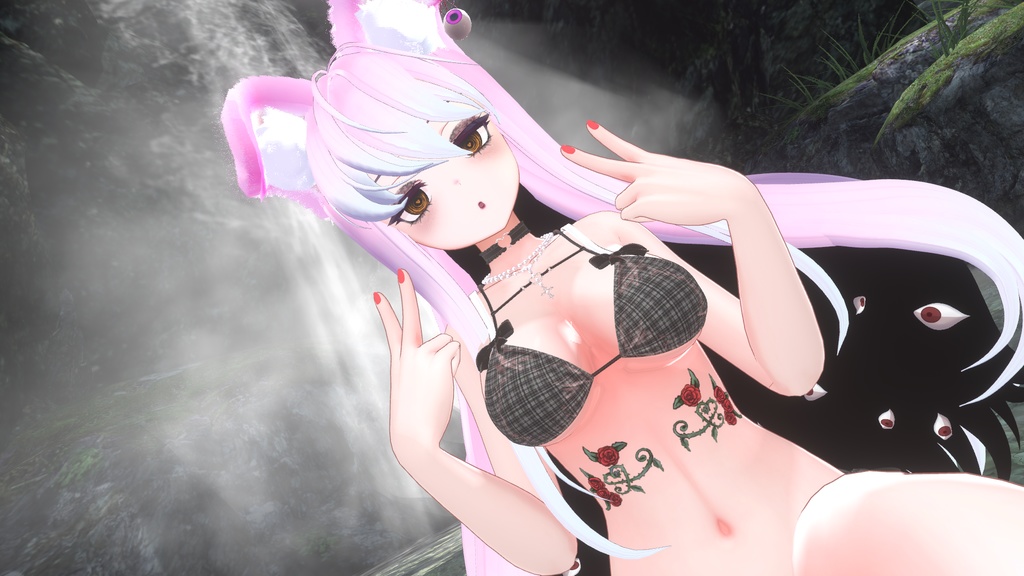 Dual Rose Tattoo [For Milltina]