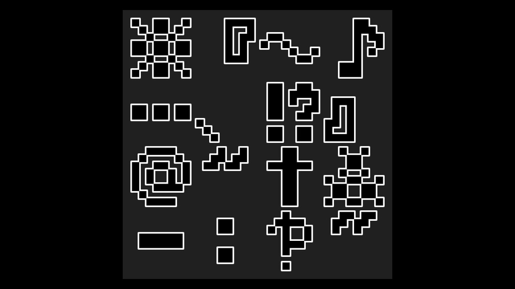 文字-約物（8ドット）【無料】