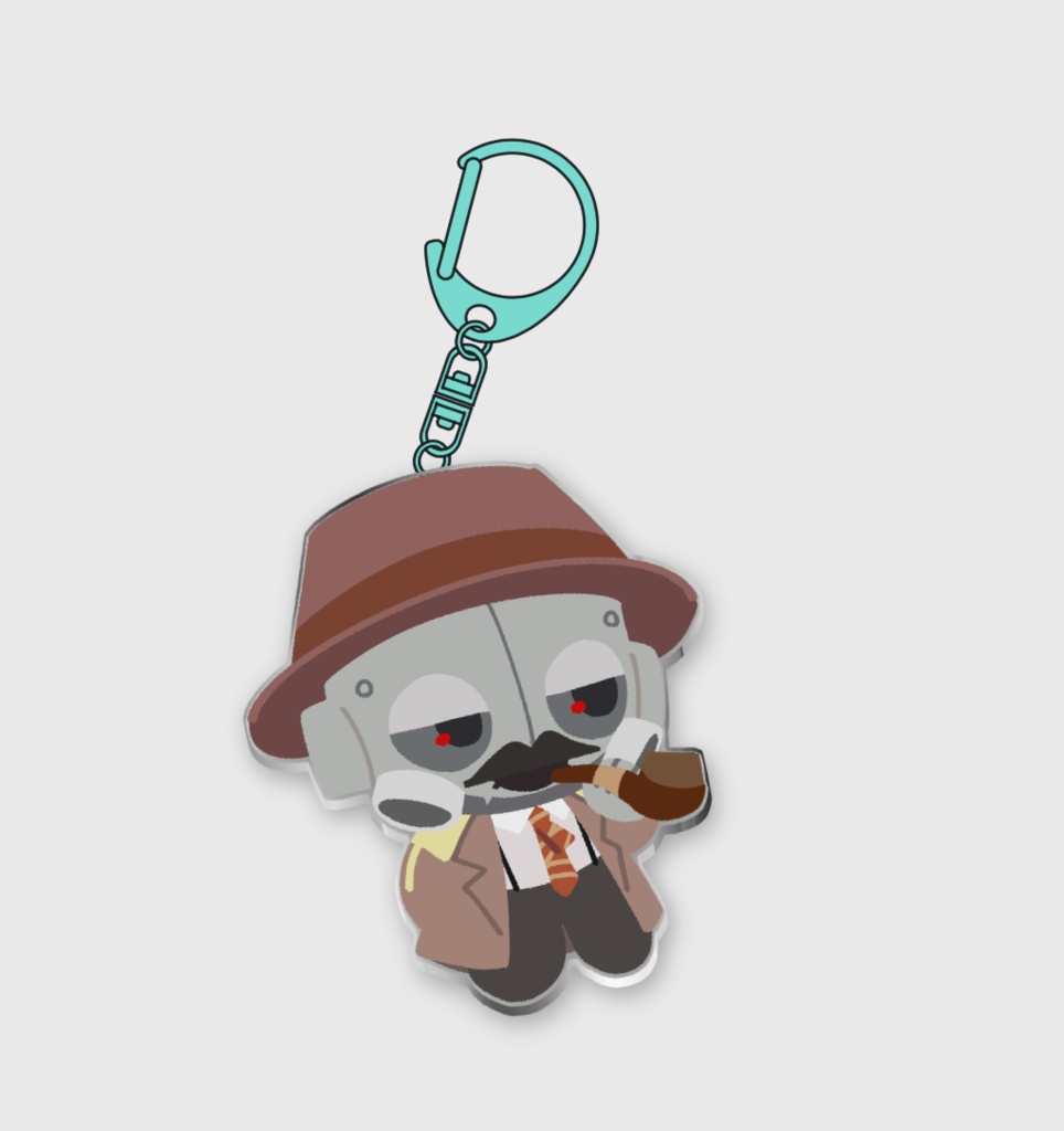 ブリキアクリルキーホルダー