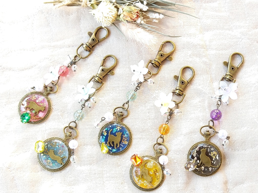 Ff主人公6 10 アンティーク懐中時計 レジンキーホルダー Ff And Sousaku Booth