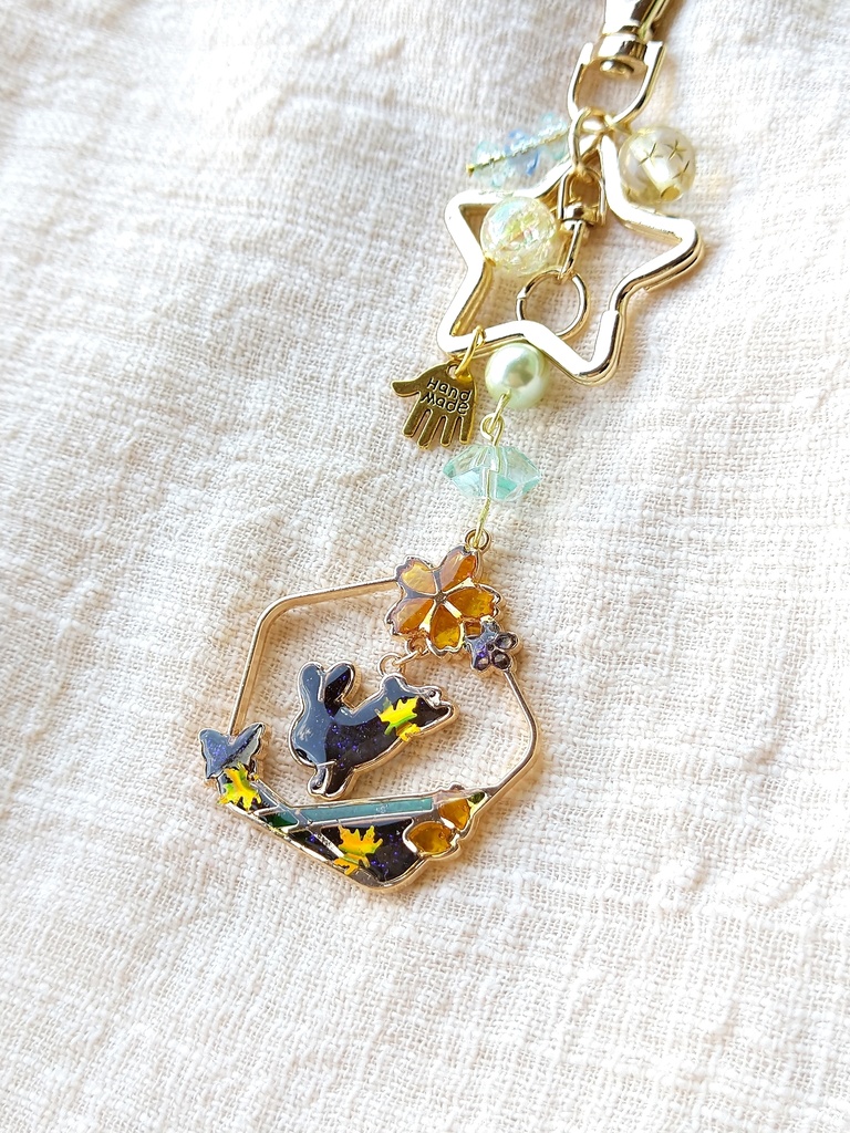 hello spring☆FF7リバース パーティーメンバー レジンキーホルダー