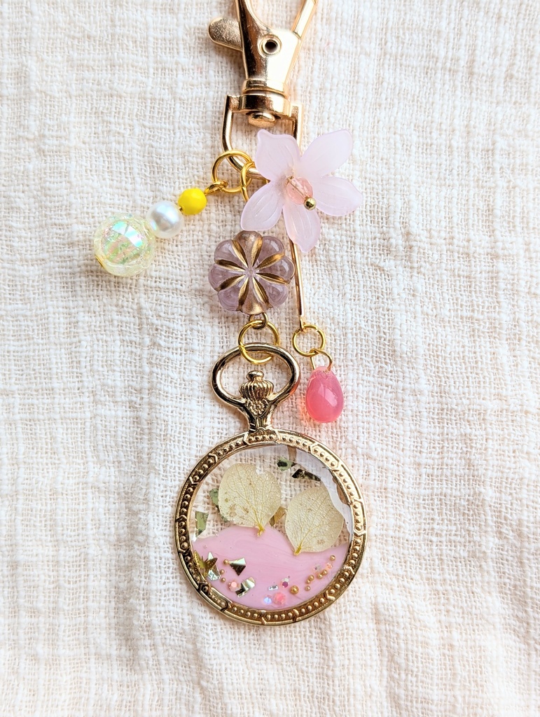 FF14 新生エオルゼア ボタニカル レジンキーホルダー