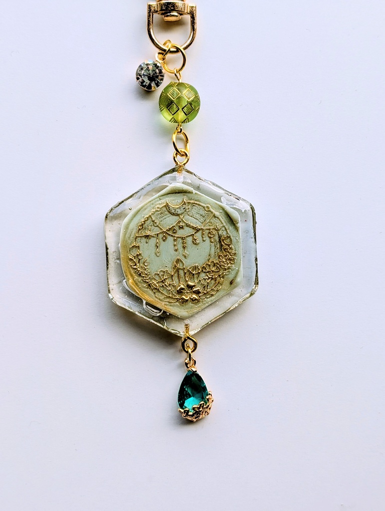 FF14 蒼天キャラモチーフ シーリング&レジンキーホルダー