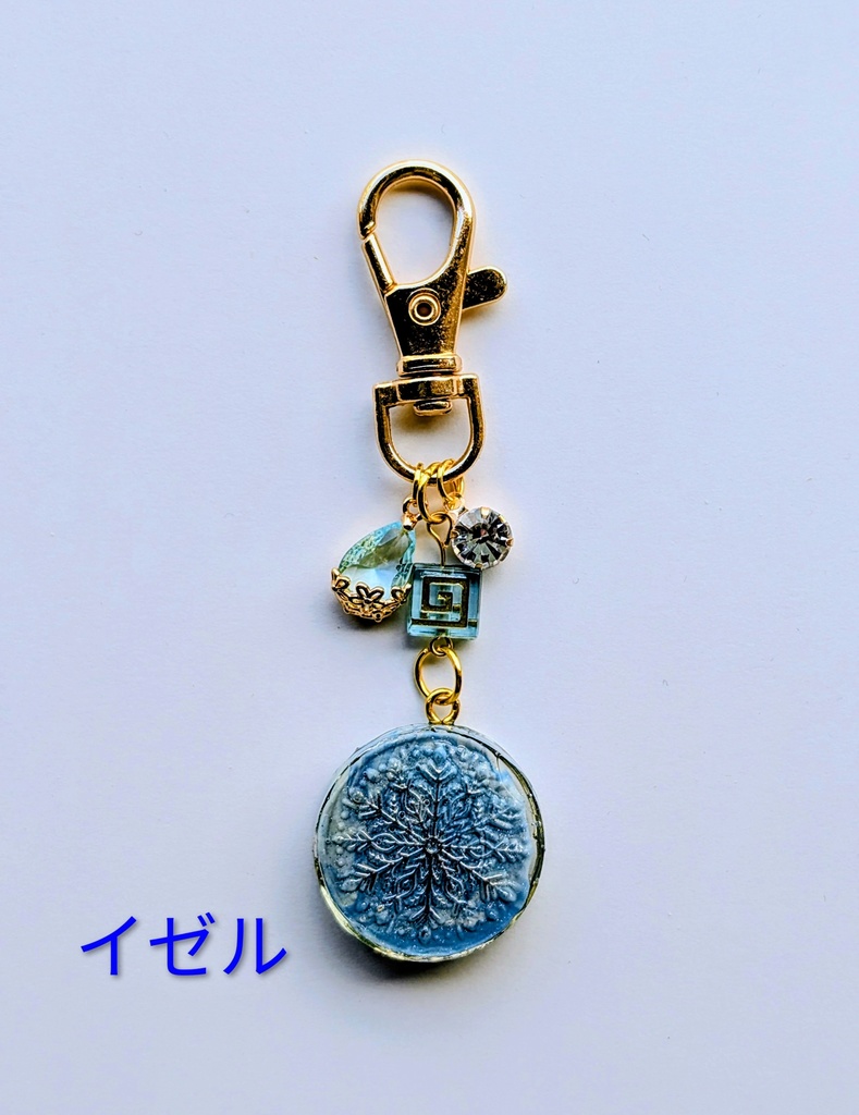 FF14 蒼天キャラモチーフ シーリング&レジンキーホルダー