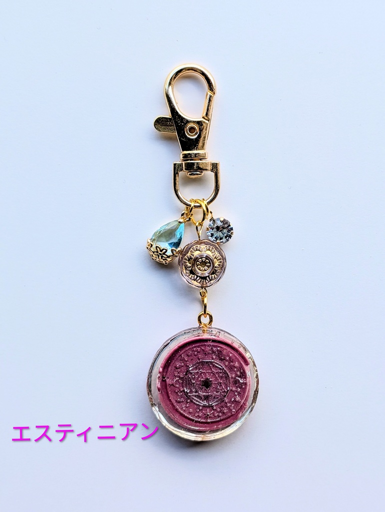 FF14 蒼天キャラモチーフ シーリング&レジンキーホルダー