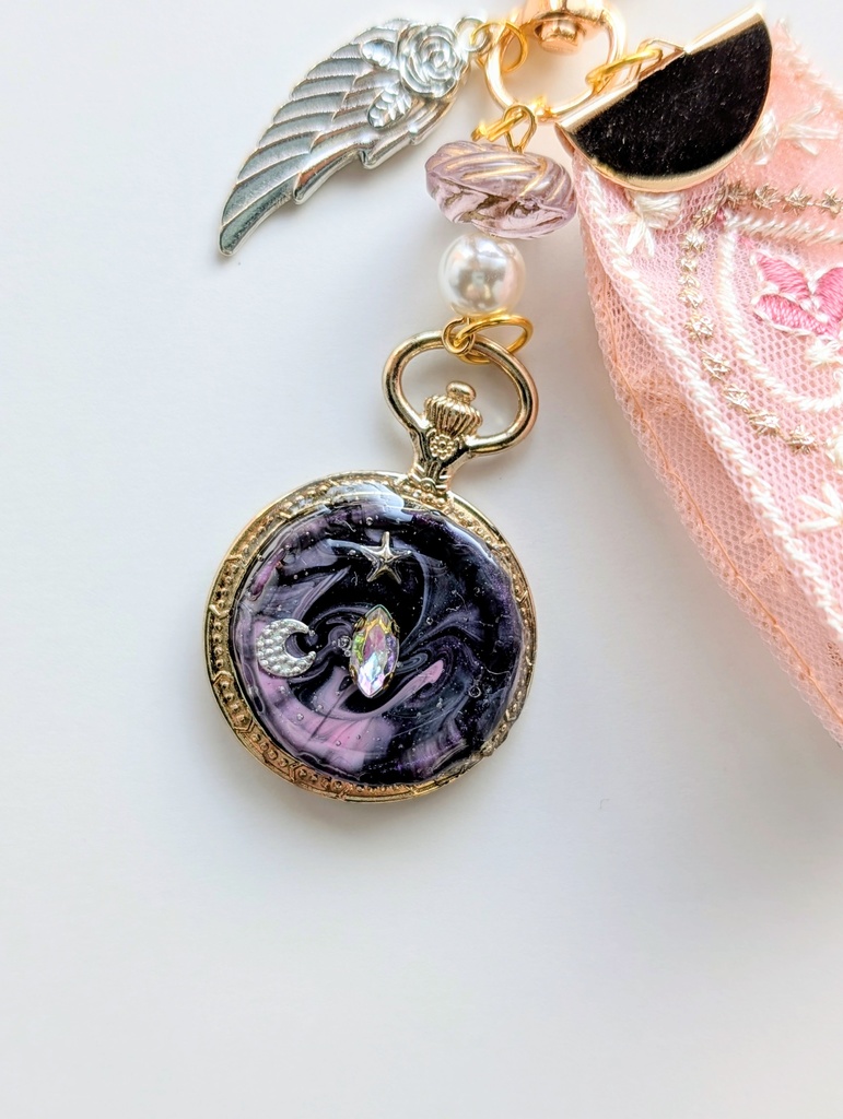 FF14 紅蓮キャラモチーフ シーリング&レジンキーホルダー