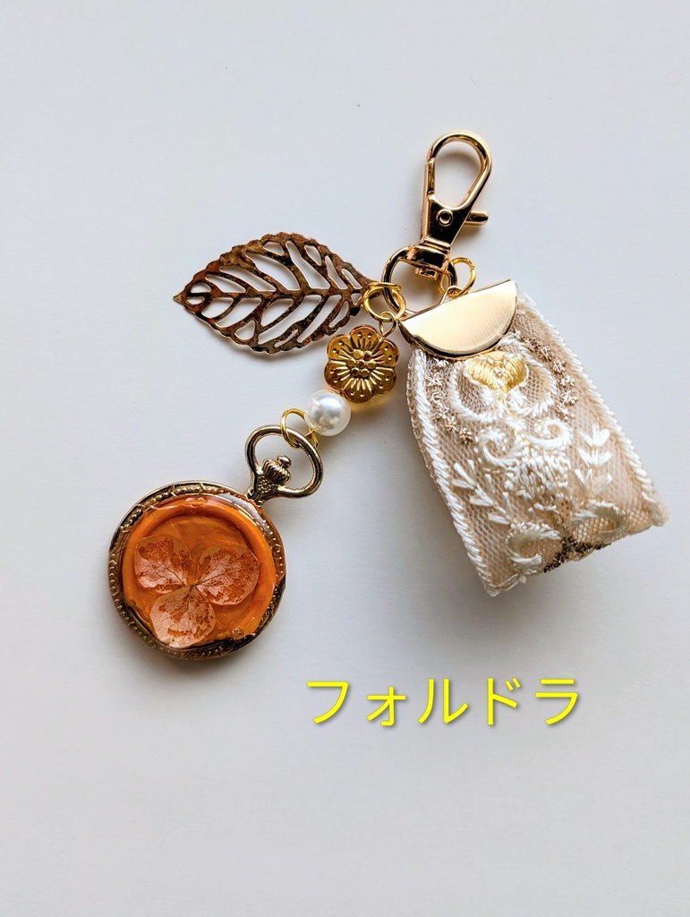 FF14 紅蓮キャラモチーフ シーリング&レジンキーホルダー