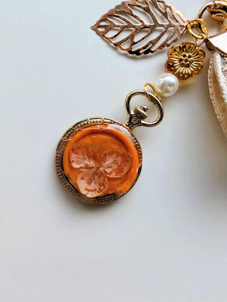 FF14 紅蓮キャラモチーフ シーリング&レジンキーホルダー