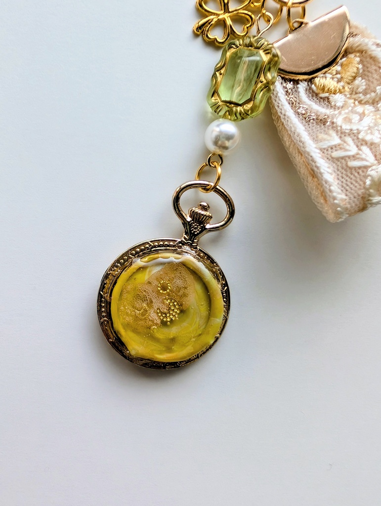 FF14 紅蓮キャラモチーフ シーリング&レジンキーホルダー