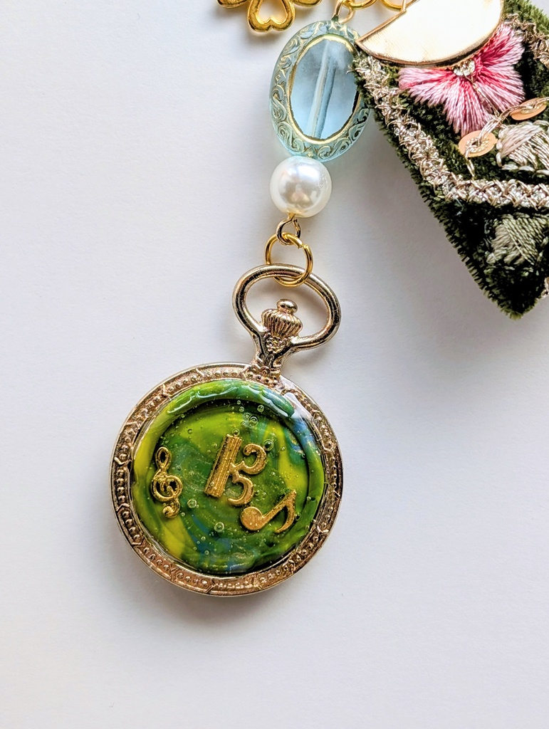 FF14 紅蓮キャラモチーフ シーリング&レジンキーホルダー