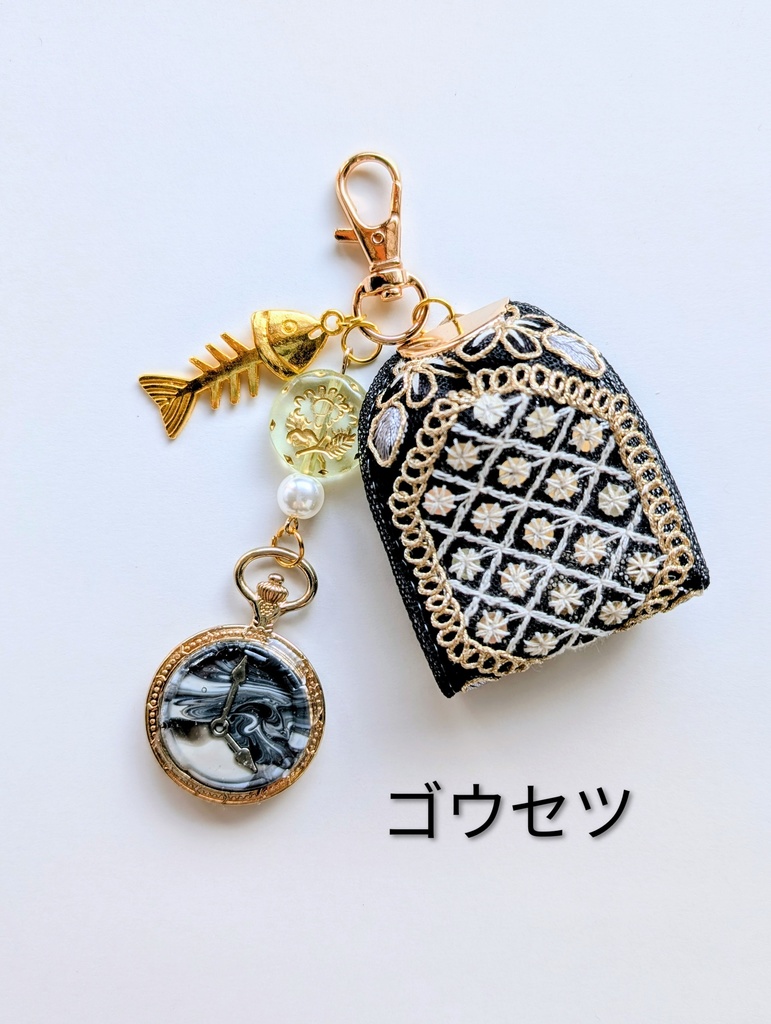 FF14 紅蓮キャラモチーフ シーリング&レジンキーホルダー