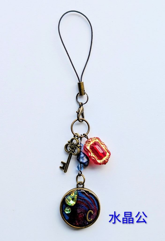 FF14 漆黒キャラモチーフ シーリング&レジンストラップ